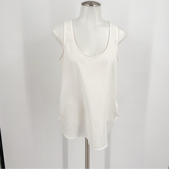 Banana Republic two fabric white tank - Picture 1 of 4